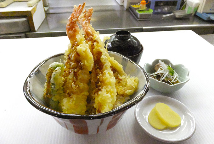 海老天丼