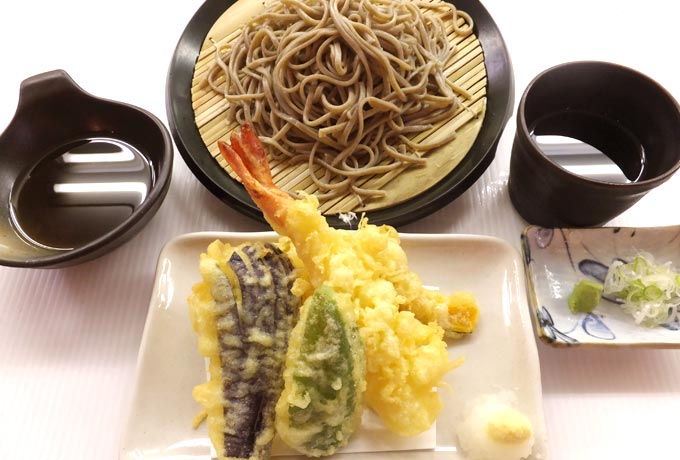 天ぷらそば