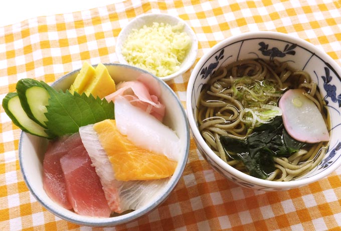 海鮮丼セット