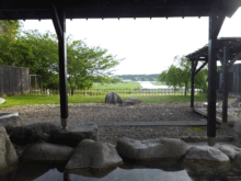 大露天＿新緑が爽やかです