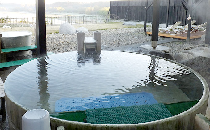 水風呂の写真